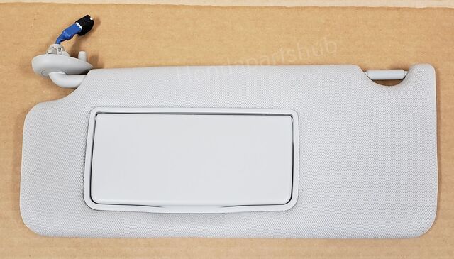 18-22 Honda Accord Left (Driver) Sun-Visor Platinum Gray*NH882L