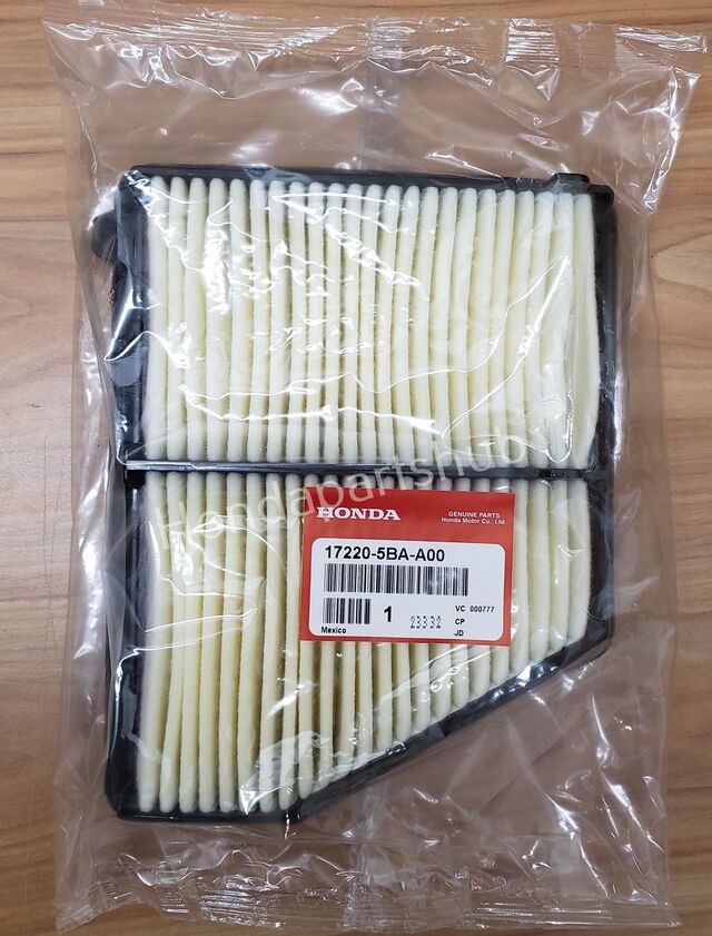 Genuine Honda OEM Engine Air Filter For 2016-2021 Civic 1.5 Turbo - 17220-5AA-A00