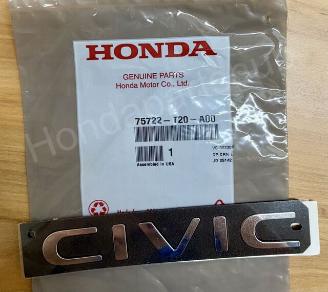 2022-2025 Honda Civic 22-25 Honda Civic Rear (civic) Deck Lid