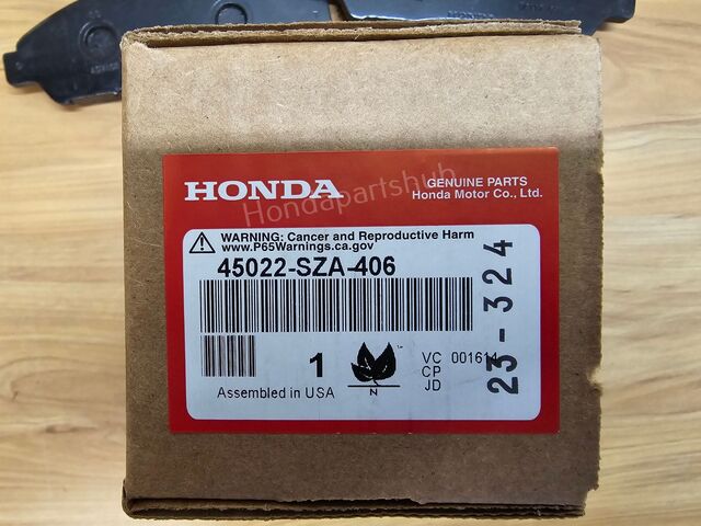 hiba出品 2012-2015 Honda Pilot 2012-2015 Honda Pilot Front Brake Pad Set