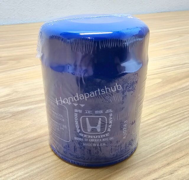 Qty 1 ) Honda & Acura Oil Filters WITH Drain Plug Washer 15400-PLM