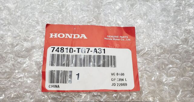 2018-2021 Honda Pilot 18-21 Honda Pilot LX Tailgate Handle