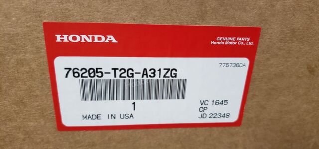 2013-2017 Honda Accord 13-17 Honda Accord Sedan Right Mirror