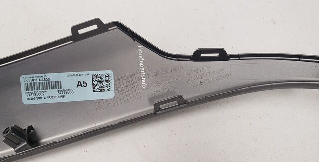 2020-2022 Honda CR-V 2020-22 Honda CR-V Left Front Bumper Side