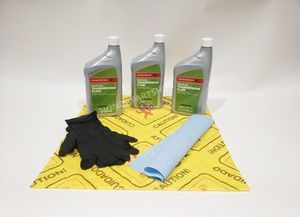 Honda Genuine MTF Manual Transmission Fluid Change Kit, 3 U.S.Qt/946ml w/Drain Plug Washers