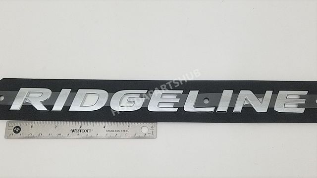 GENUINE HONDA RIDGELINE BLACK EDITION GRILL EMBLEM 75125-T6Z-A01