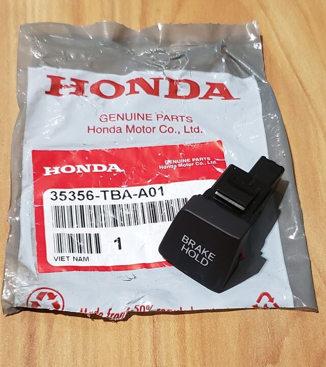 2016-2021 Honda Civic Center Console Brake Hold Switch (35356-TBA