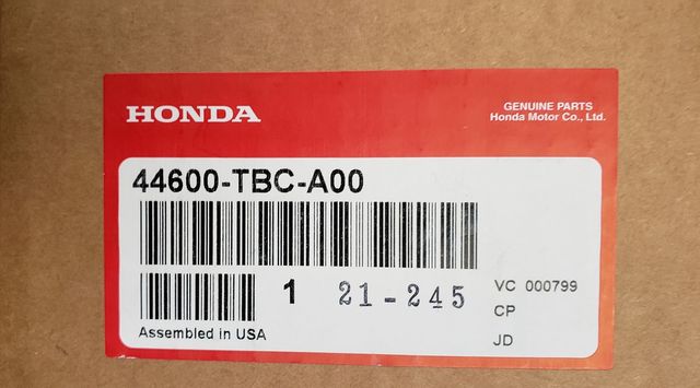 2016-2025 Honda 16-22 Honda Civic 1.5L only Front Hub 44600-TBC