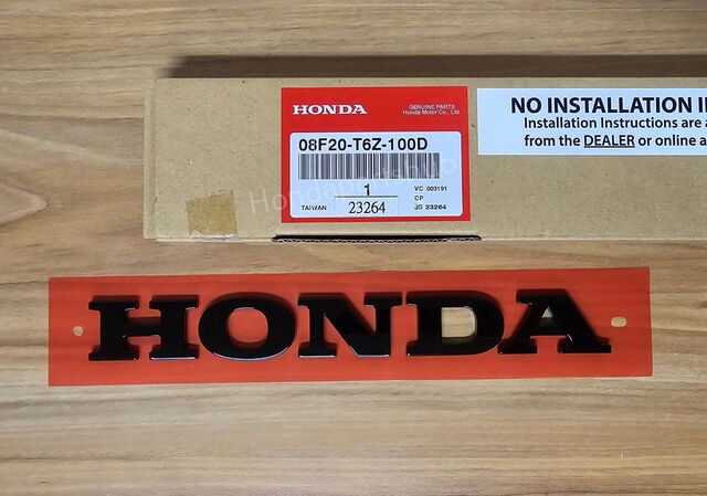 2024 Honda Ridgeline Rear Black Gloss 