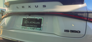 2026 GENUINE NEW GLOSS BLACK OUT LEXUS IS350 EMBLEM OVERLAY (Includes AWD Overlay)
