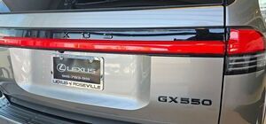 GLOSS BLACK LEXUS GX 550 BLACK OUT EMBLEM OVERLAY PT948-60240-02