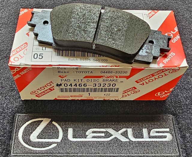 切手66 0446633220 Genuine Toyota PAD KIT DISC BRAKE 04466-33220 | eBay