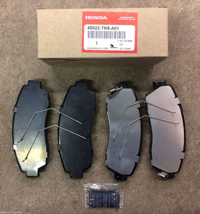 Genuine Honda Odyssey Front Brake Pad Set 45022TK8A01 2011 2017 eBay