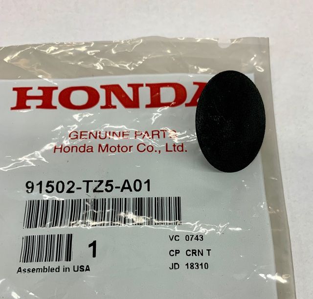 アクセサリー C16 2016-2025 Honda Insulator Clip 91502-TZ5-A01 | Honda Parts For Less