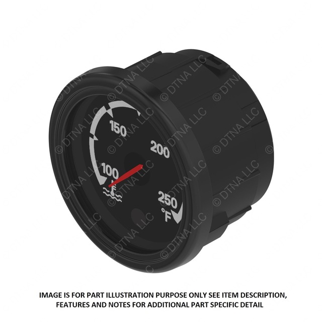 A22-54078-001 - Gauge-Water Temp,Black,Std,Ste Freightliner | ATG  