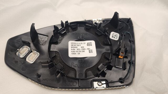 4N0-857-536-G - Side Mirror Glass Right 2019-2026 Audi | Audi