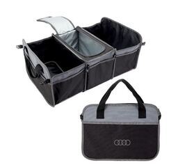 Audi Trunk Organizer with Cooler foldable