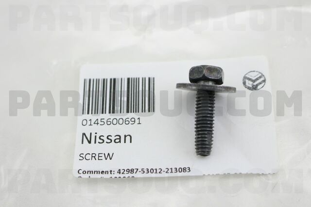 Genuine Infiniti Under Cover Screw 01456-00691 | eBay
