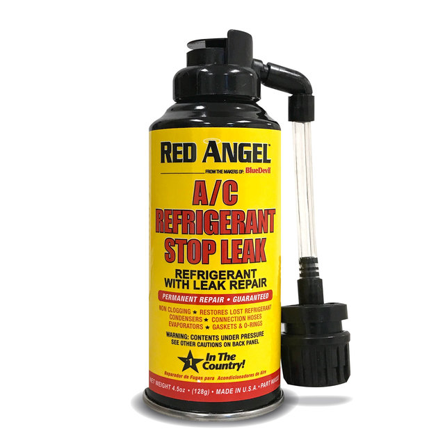 blue devil coolant stop leak on glass