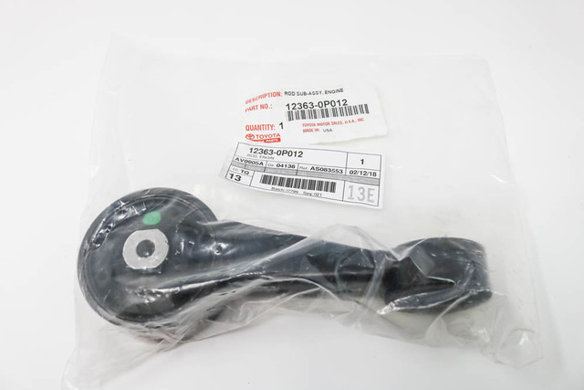 2007-2017 Toyota Torque Rod 12363-0P012 | Longo Toyota Parts
