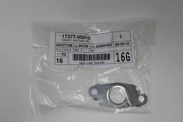17377-0S010 - Secondary Air Injection Pipe Gasket 2007-2024 Toyota