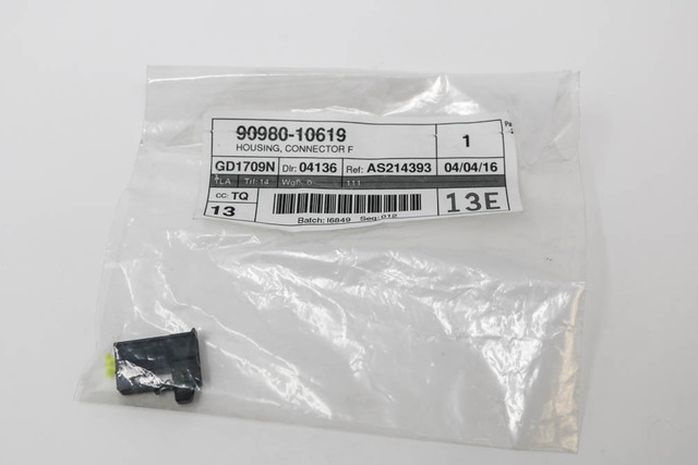 90980-10619 - Housing, Connector F Longo Toyota Parts