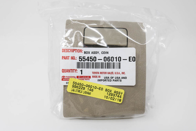 55450-06010-E0 - Coin Holder 2018-2024 Toyota Camry | Longo Toyota