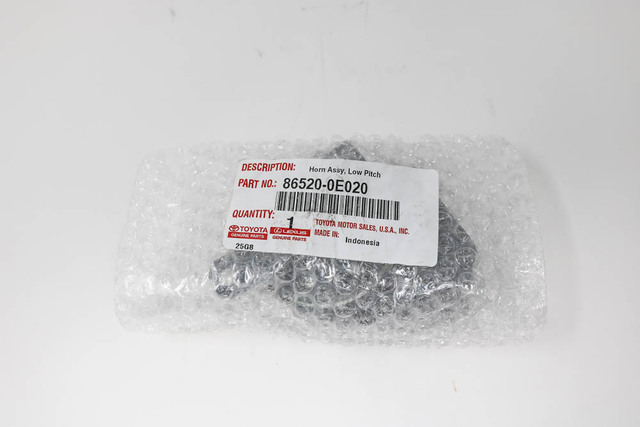 86520-0E020 - Low Note Horn 2014-2025 Toyota | Longo Toyota Parts