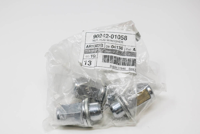 90942-01058 - Wheel Lug Nut 1987-2024 Toyota | Longo Toyota Parts