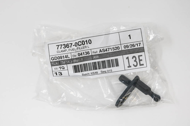 77367-0C010 - Fuel Pocket Clamp 2008-2022 Toyota Sequoia