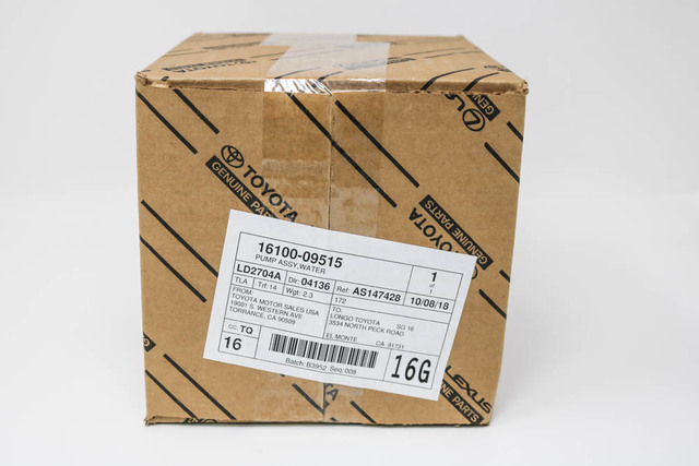 16100-09515 - Engine Water Pump 2009-2019 Toyota | Longo