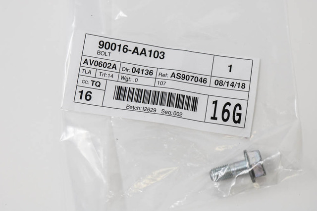 あぱ 90016-AA103 - Disc Brake Caliper Pin Bolt 1992-2025 Toyota