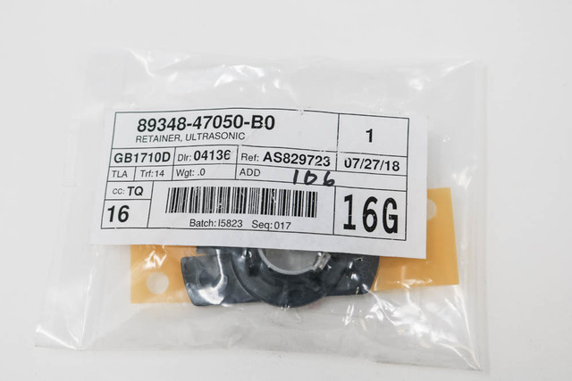 89348-47050-B0 - Park Sensor Retainer 2016-2022 Toyota