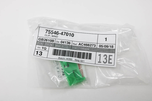 75546-47010 - Side Molding Lower Retainer 2016-2025 Toyota | Longo