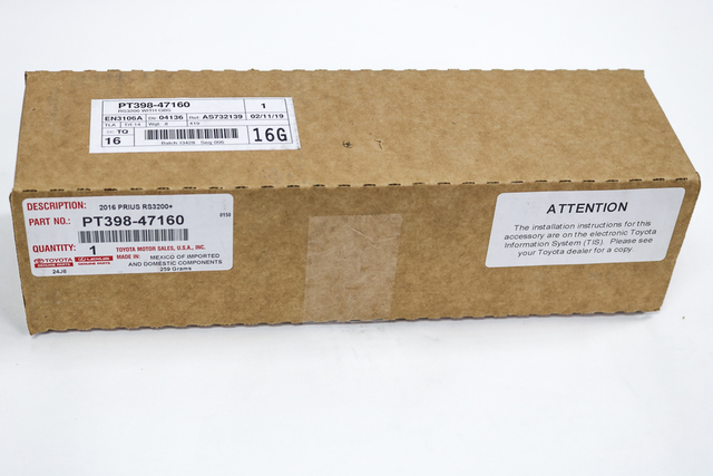 TOYOTA Genuine Accessories PT398-35121 VIP Security System