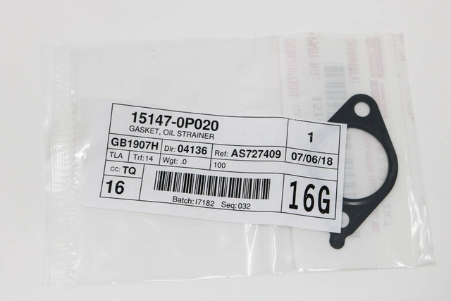 Mahle® B31657 - Beaded Steel Oil Pump Pick-Up Tube Gasket