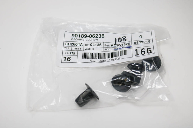 Luck_Mall 50pcs Fender Liner Screw Grommet Clips - For Toyota Lexus 96706-W1099 90189-06236