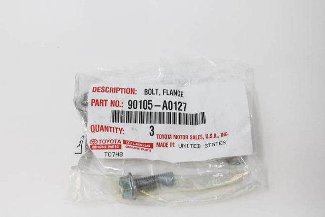 90105-A0127 - Engine Cylinder Head Bolt 2007-2025 Toyota