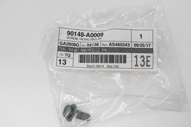 90148-A0009 - Hook Screw 2022-2026 Toyota Tundra | Longo Toyota Parts