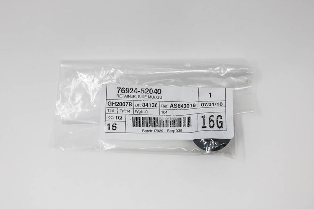 76924-52040 - Rocker Molding Retainer 2007-2025 Toyota | Longo
