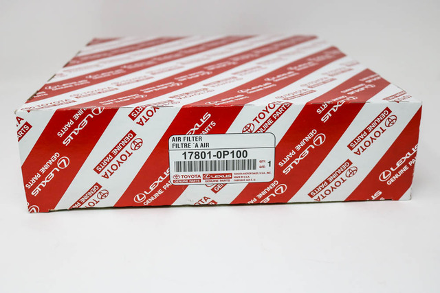 thumbnail interactive-video image 1 of Genuine Toyota OEM Air Filter For 2015-2021 Tundra – Part 17801-0P100 (No Carbon) 1 of 4