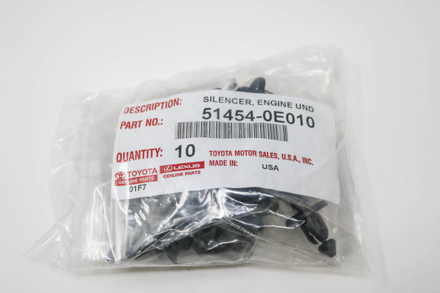 51454-0E010 - Center Shield Silencer 2008-2013 Toyota
