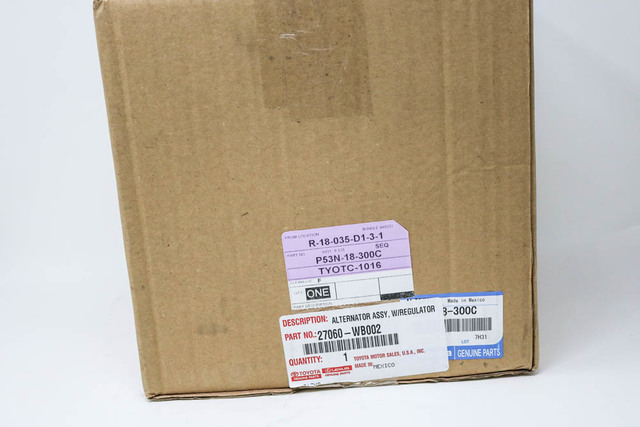 ぽうやぽうや✕2 High Quality Excavator Electric Parts - Toyota Alternator