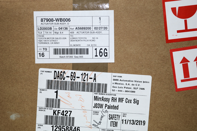 87908-WB006 - Mirror Outside Right 2016-2018 Toyota | Longo Toyota