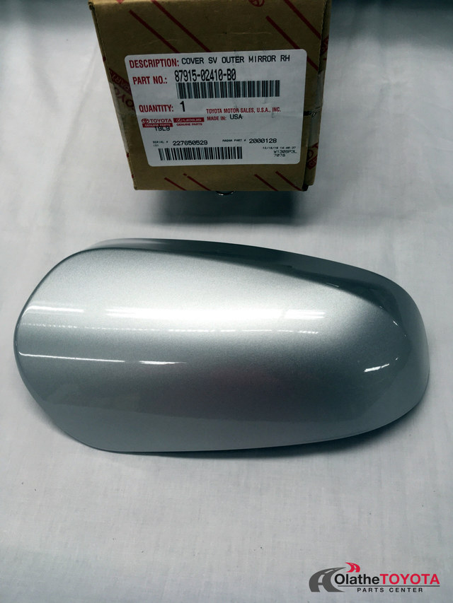 20142019 Toyota Corolla Mirror Cover PASSENGER SIDE 8791502410B0 Toyota Parts Center