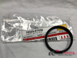 GASKET WATER INLET 1632525010 | Toyota Parts