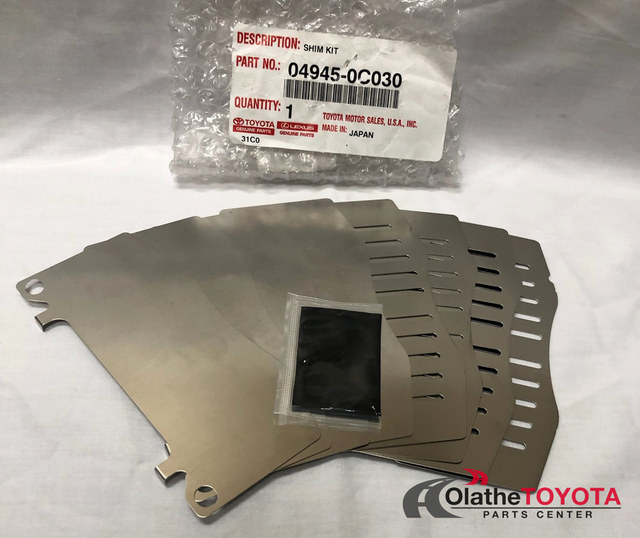 20032020 Toyota Disc Brake Pad Shim 049450C030 Toyota Parts Center
