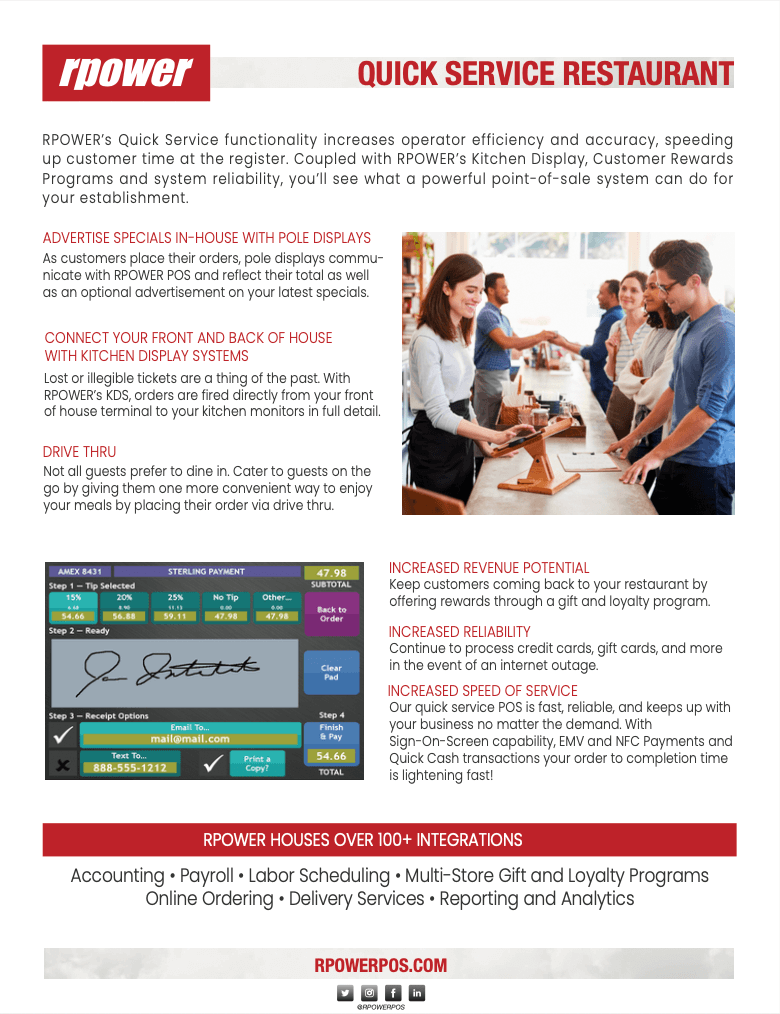 Quick Service Restaurant