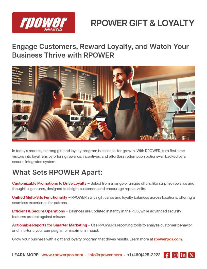 RPOWER Gift Card and Loyalty 