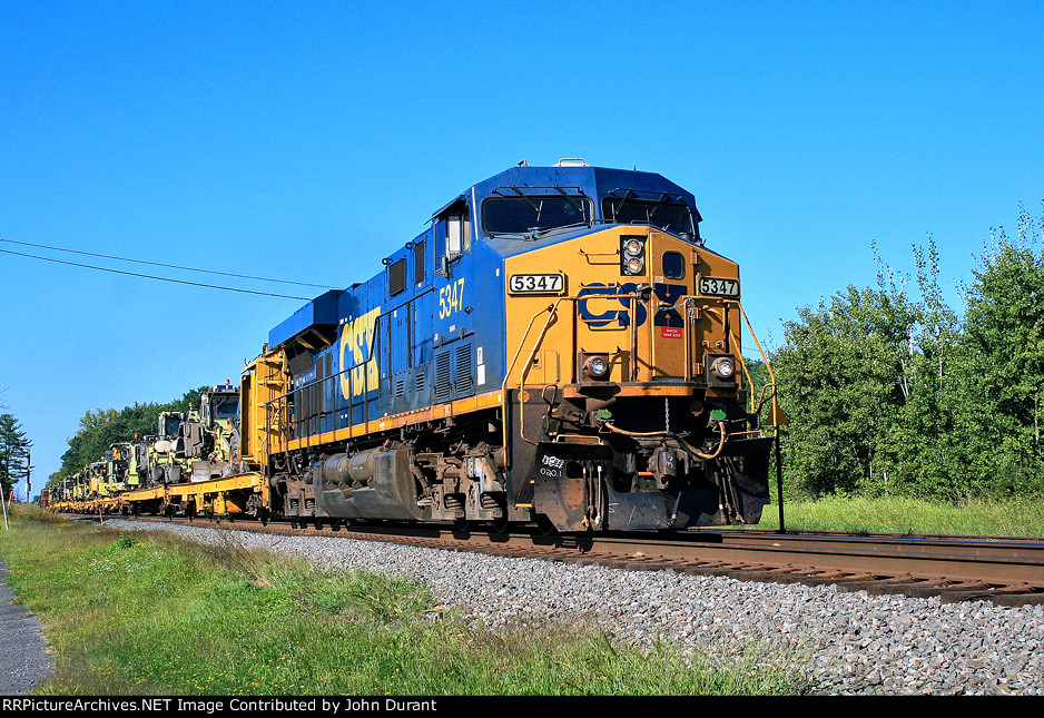 5347 CSX 5347 on W-038